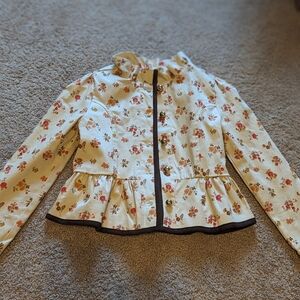 Janie and Jack girls peplum jacket